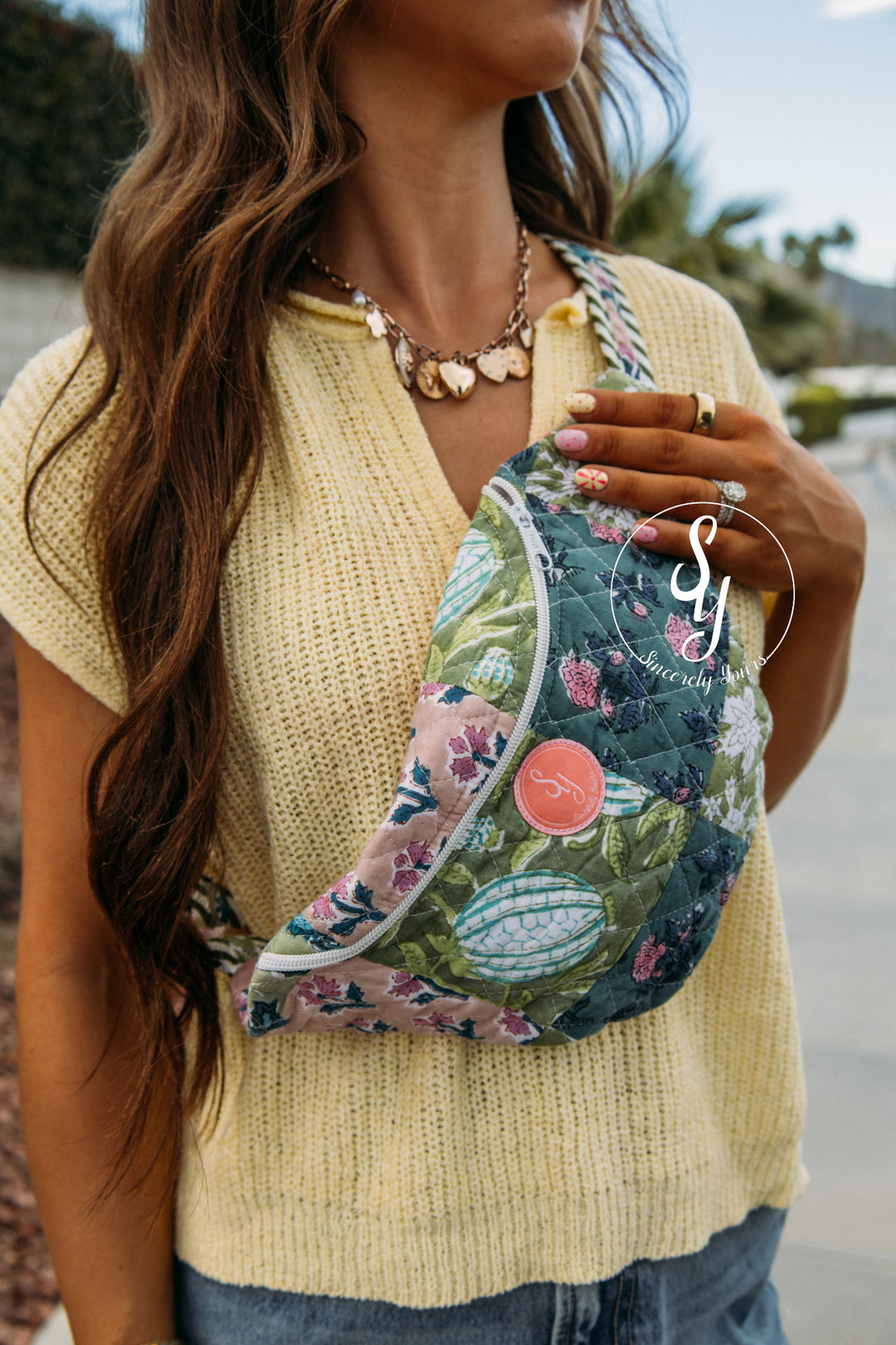 SY Label: Wren Quilted Fanny Pack