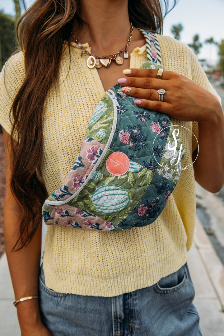 SY Label: Wren Quilted Fanny Pack