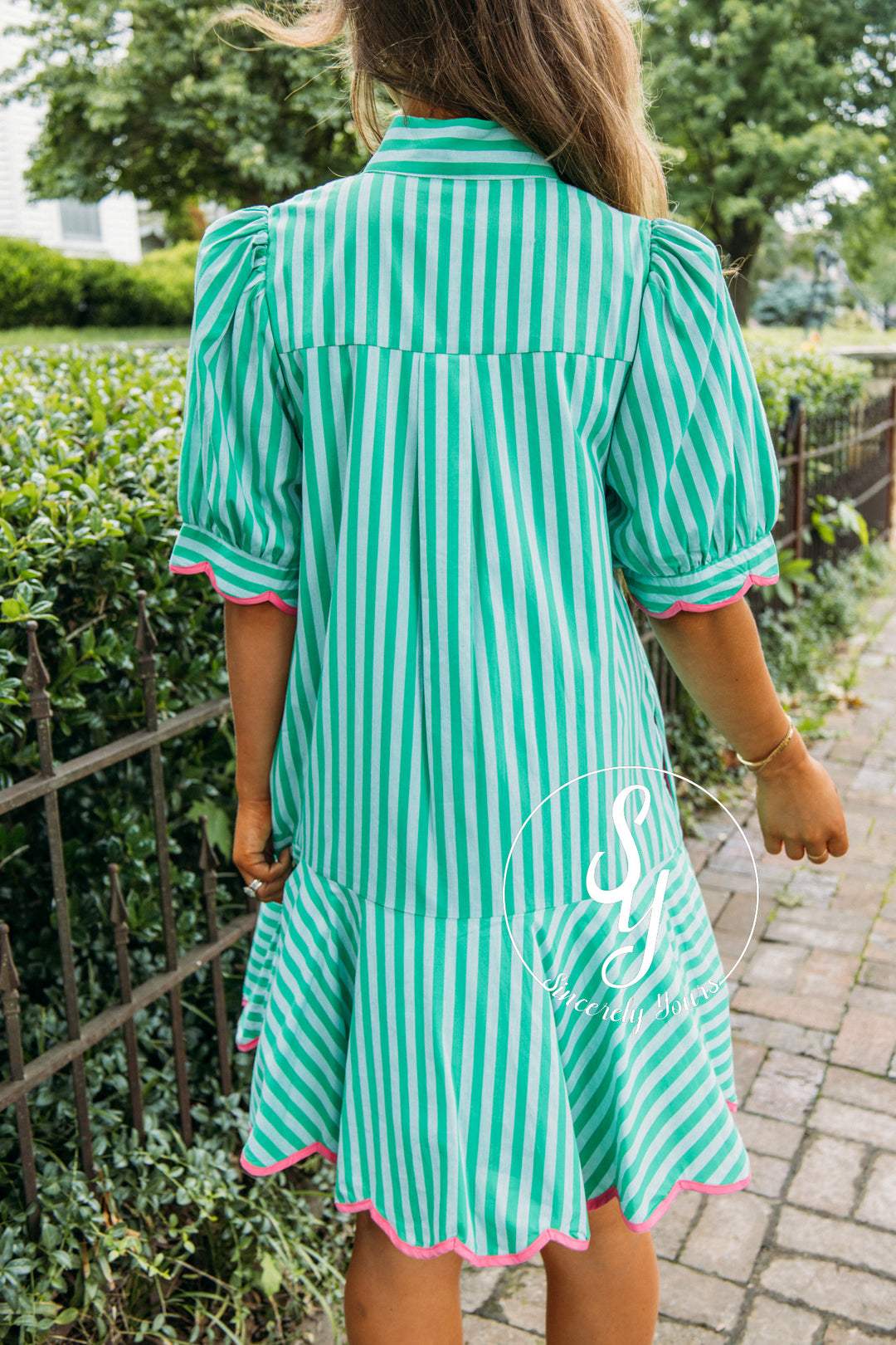 Bright Summer Dress - Green