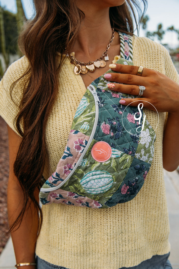 SY Label: Wren Quilted Fanny Pack