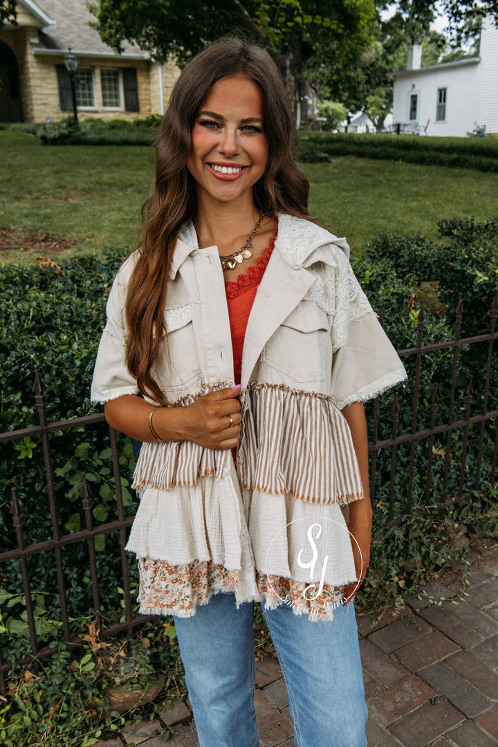 Maple Lane Jacket - Natural Multi