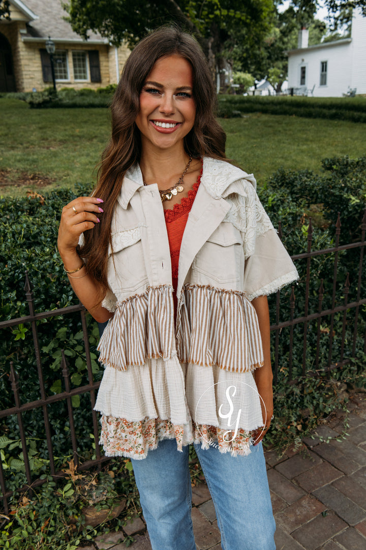 Maple Lane Jacket - Natural Multi