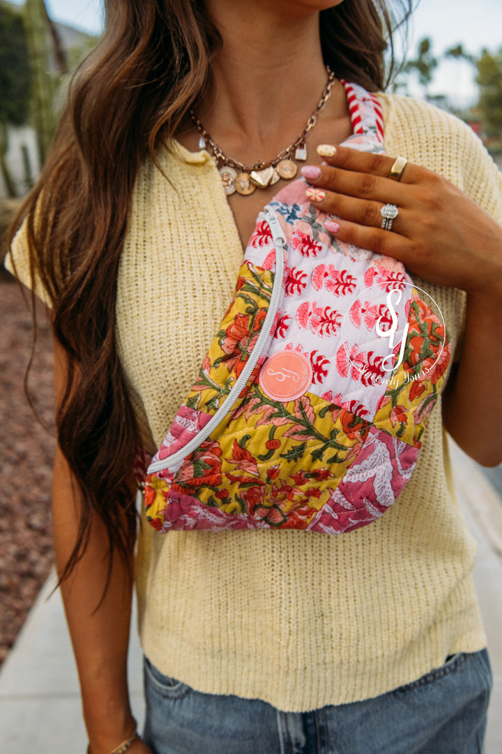 SY Label: Whimsy And Wonder Quilted Fanny Pack