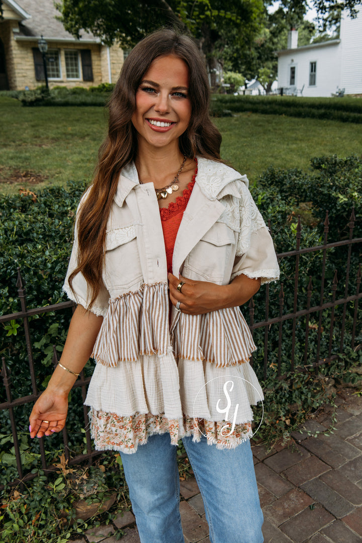 Maple Lane Jacket - Natural Multi