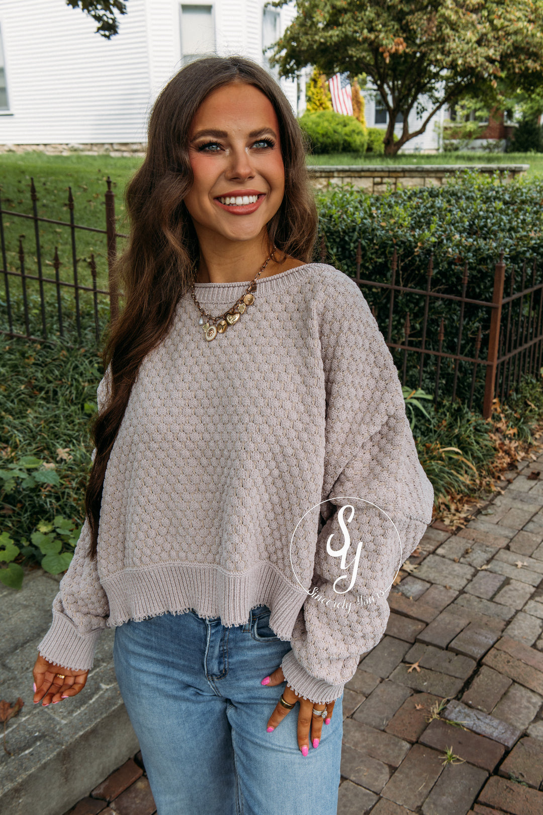 Charmed Cozy Sweater - Oatmeal