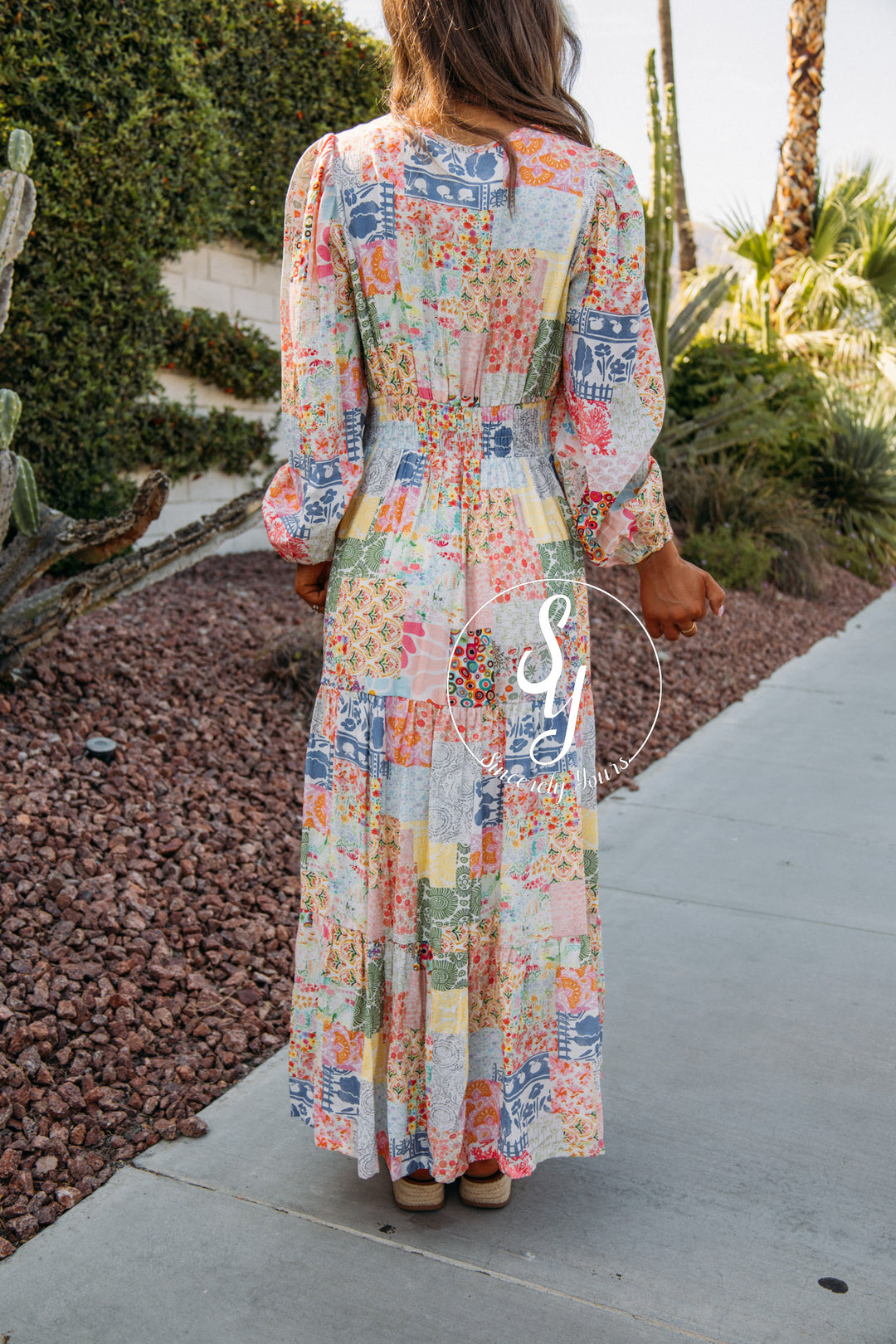 Botanical Garden Dress - Sorbet Breeze