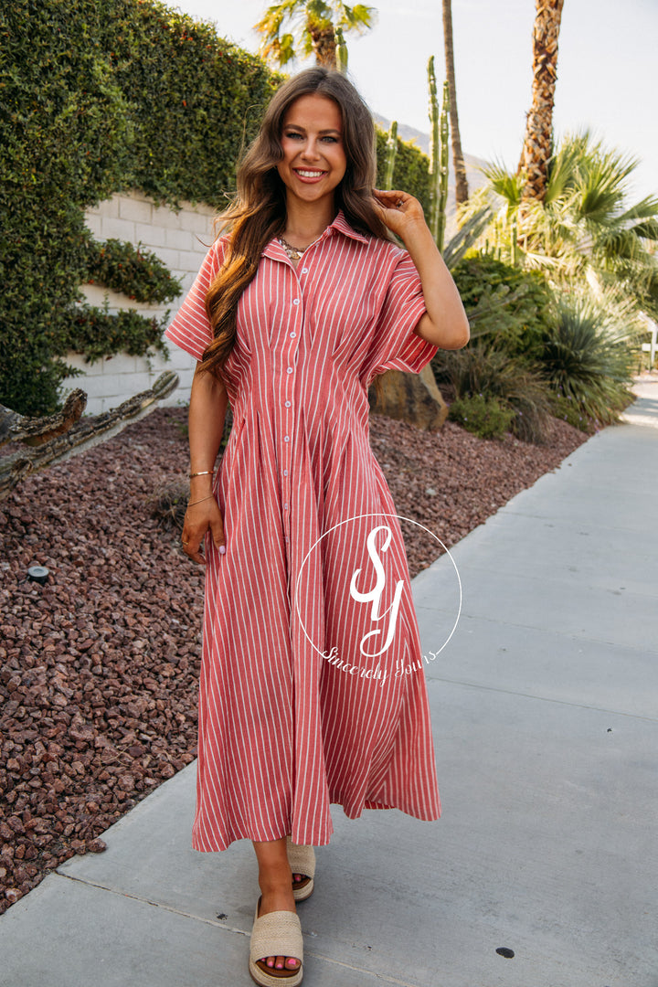 Perfect Loving Dress - Red