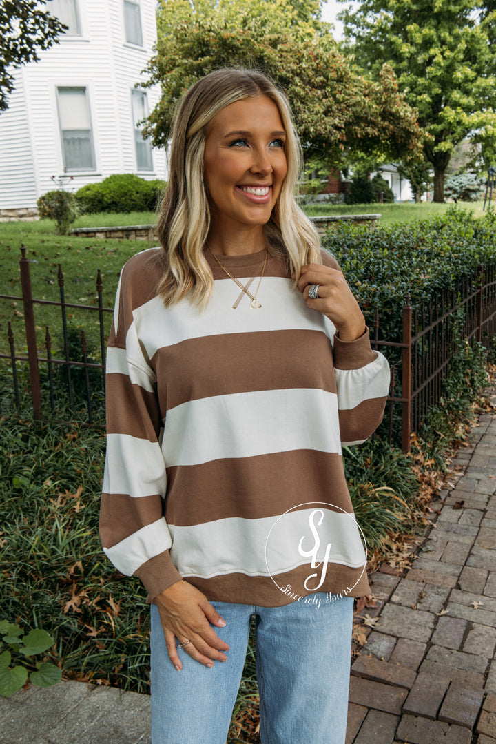 Logan Top - Mocha