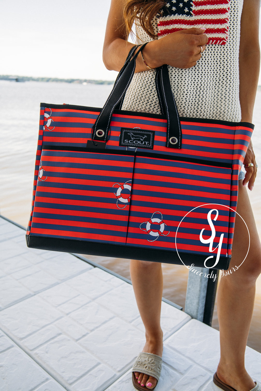 Scout: The BJ Bag - Stripe Saver
