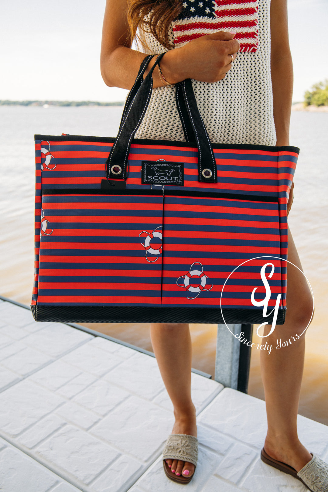 Scout: The BJ Bag - Stripe Saver