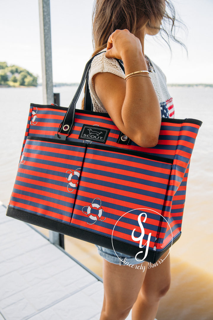 Scout: The BJ Bag - Stripe Saver