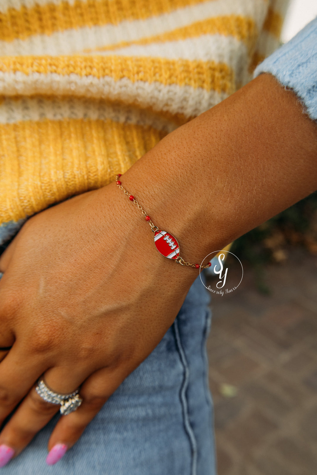 Sunday Best Bracelet - Red