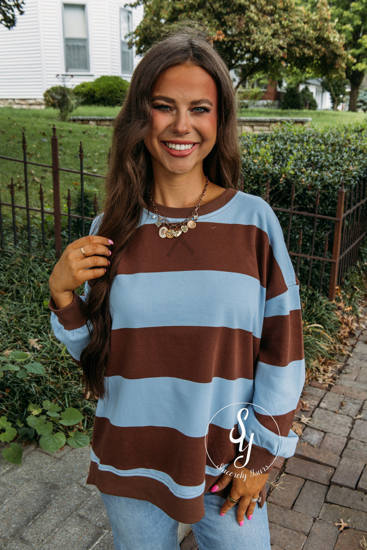 Logan Top - Chocolate Brown