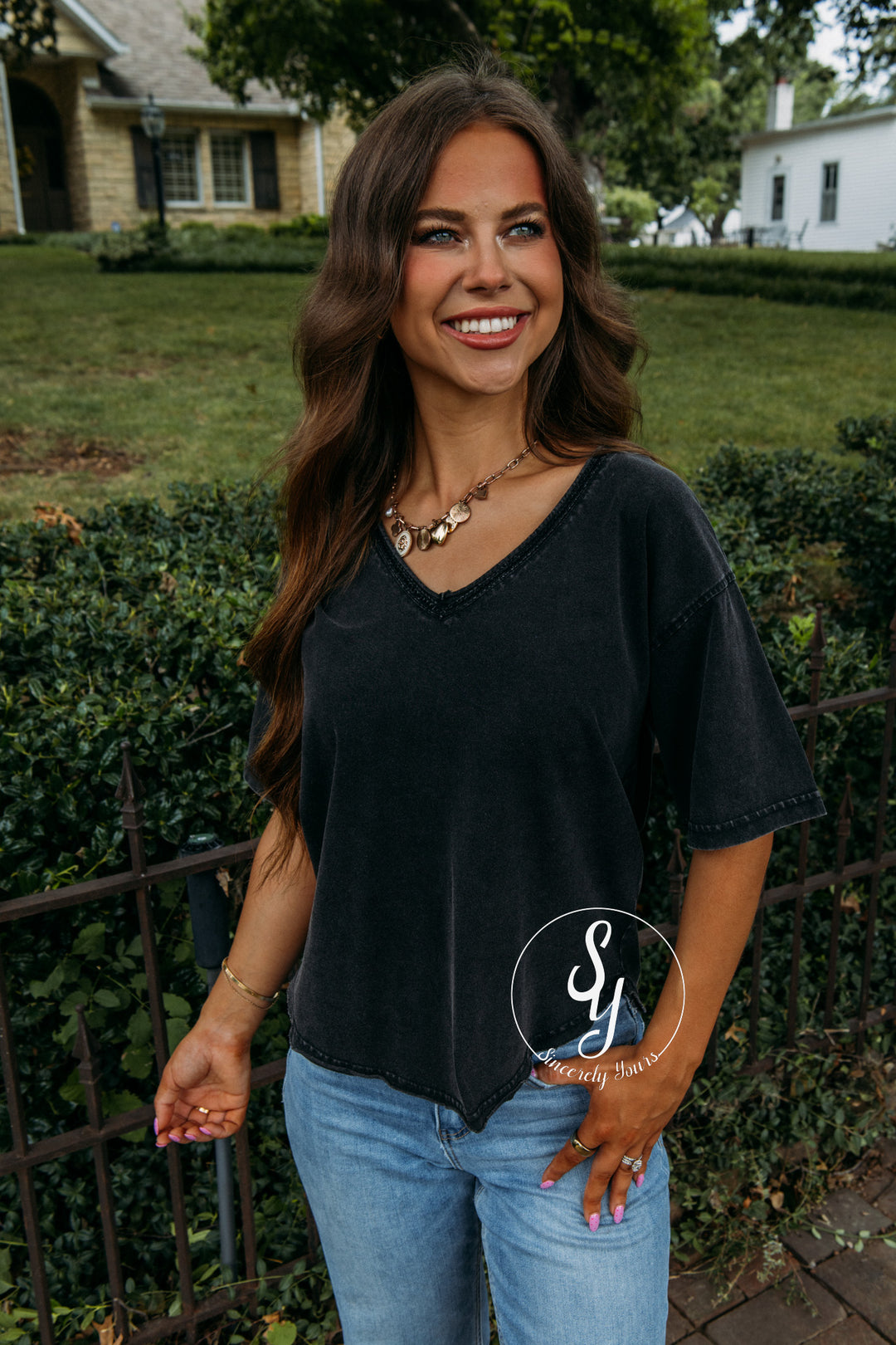 Perfect For Here Or There Top - Black