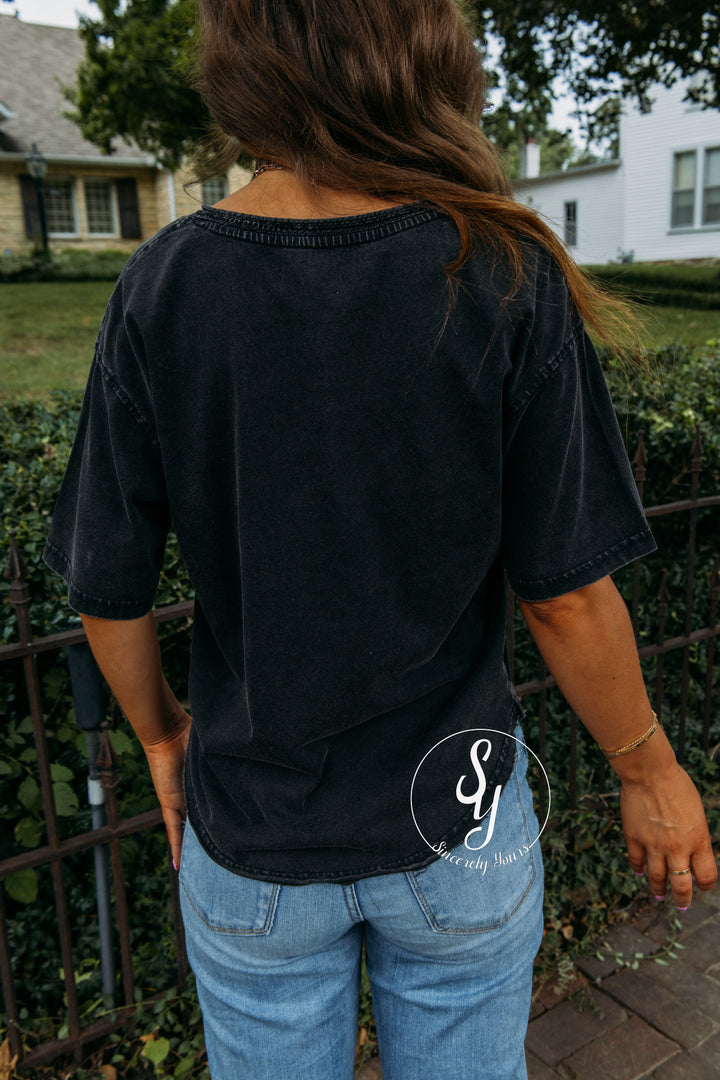 Perfect For Here Or There Top - Black