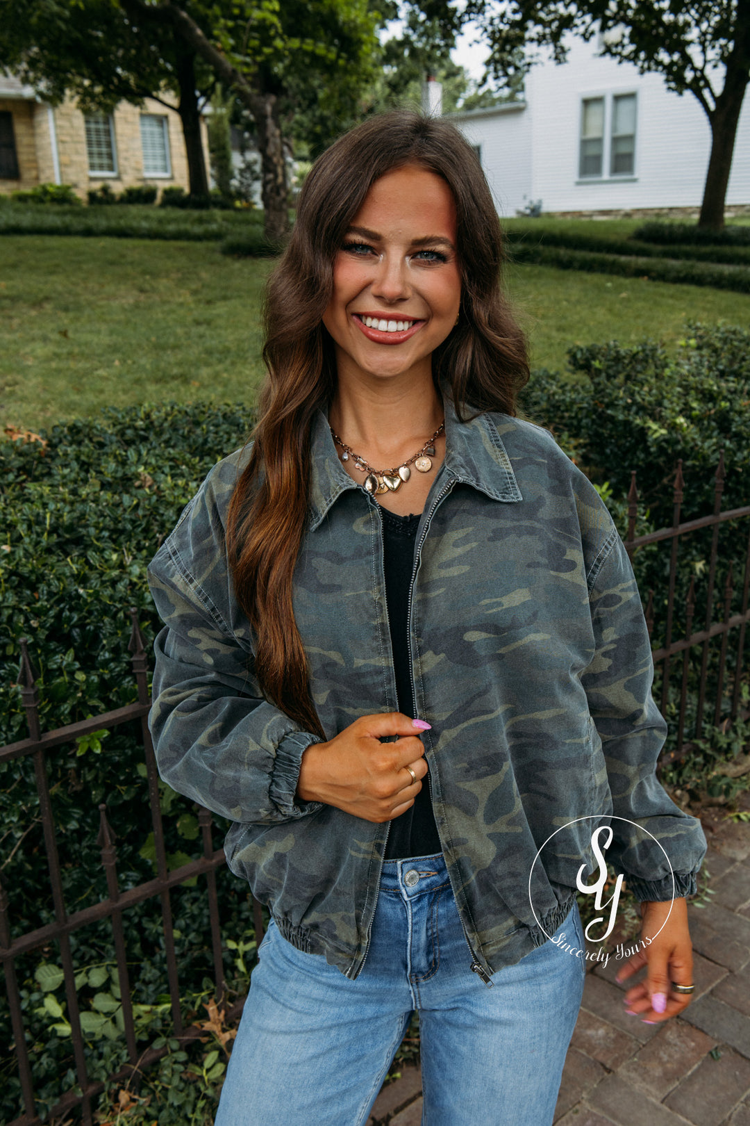 Sweet Escape Jacket - Dark Green