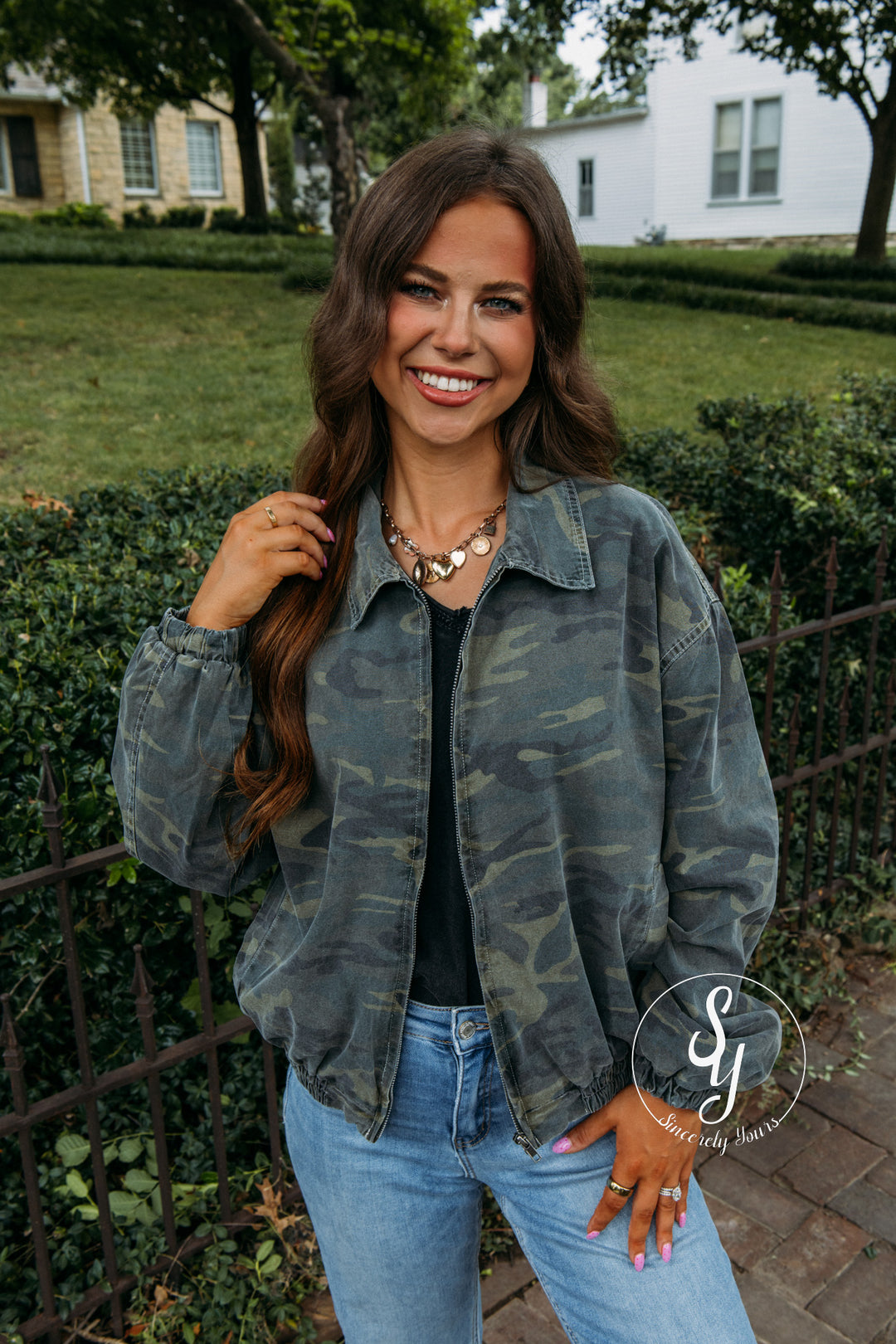 Sweet Escape Jacket - Dark Green