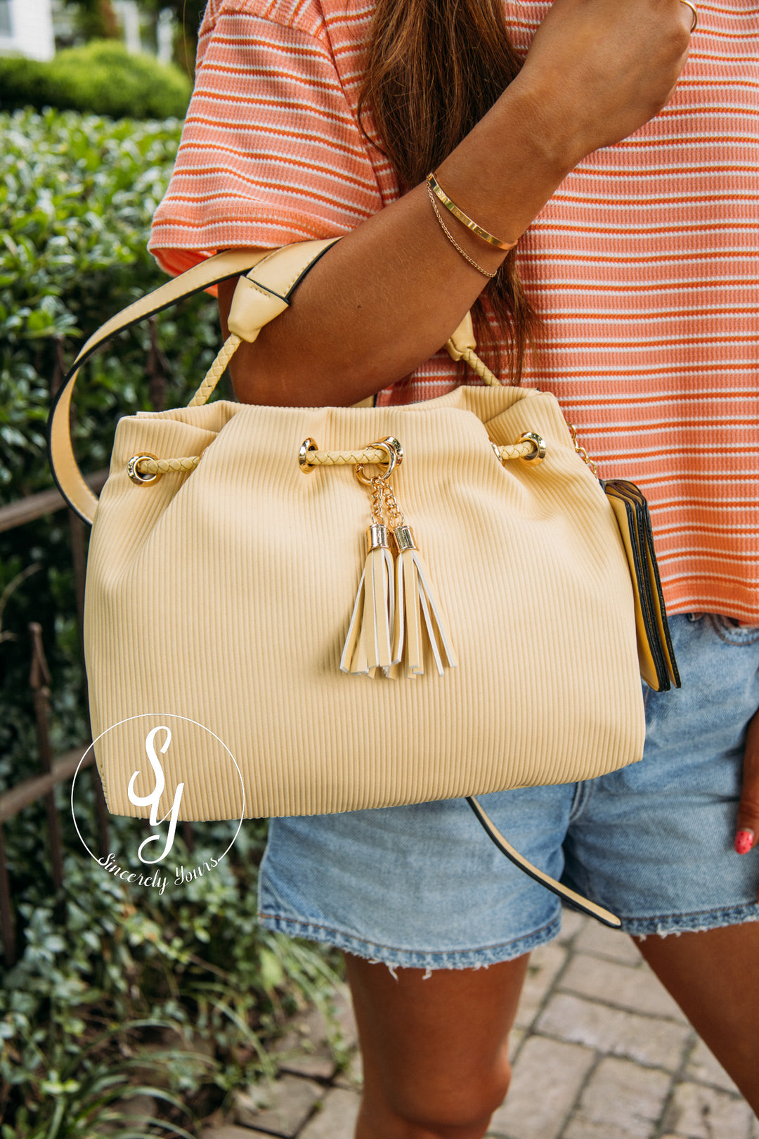 Sunshine Bag -  Butter Yellow