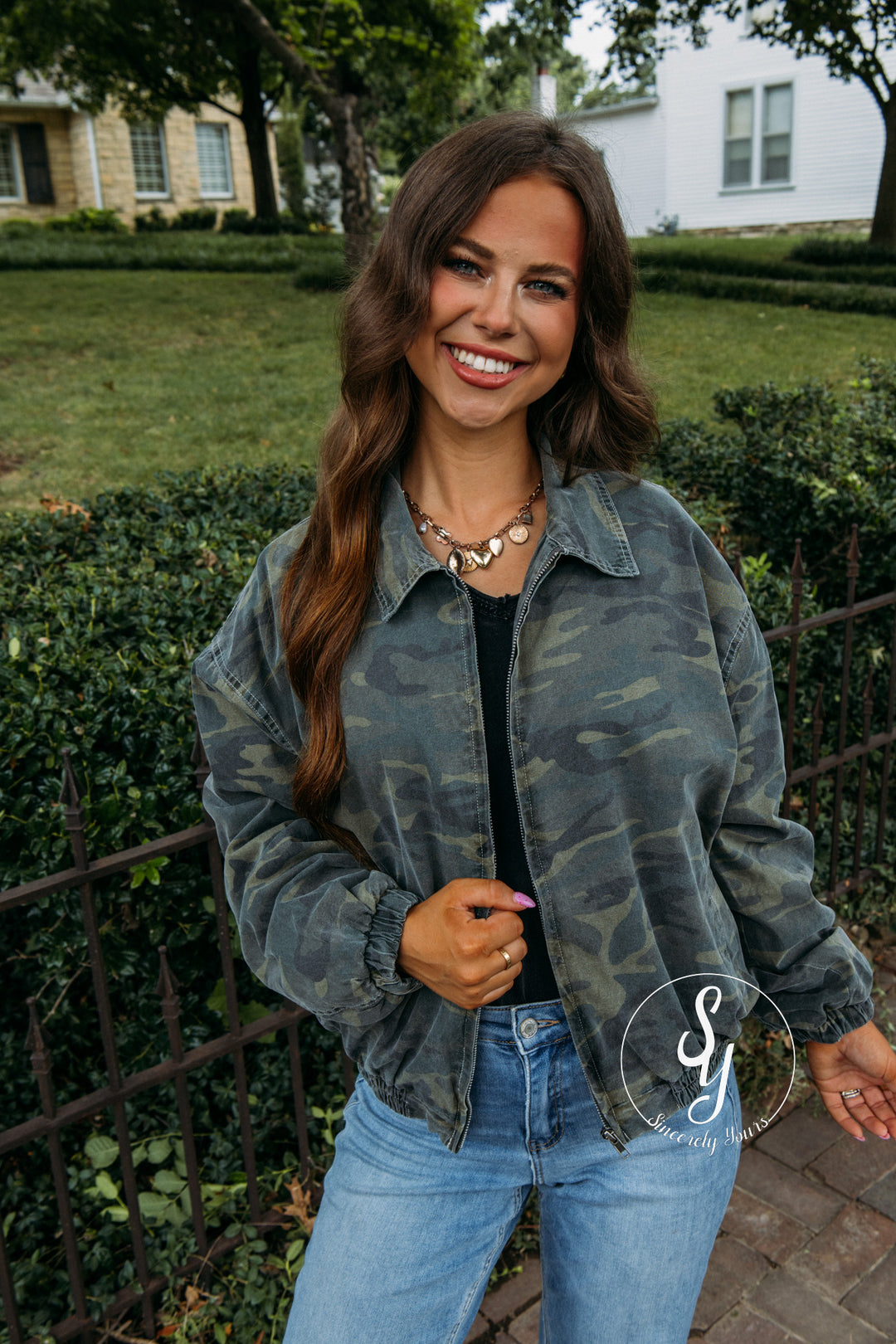 Sweet Escape Jacket - Dark Green