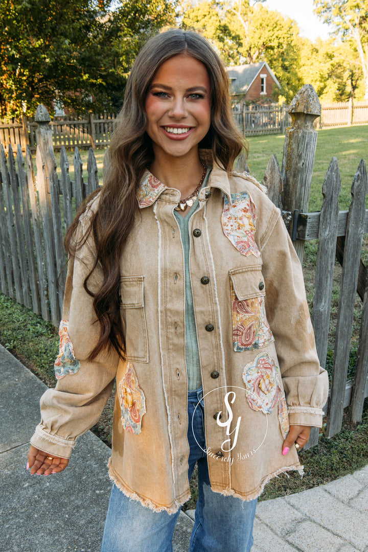 Canyon Rose Jacket - Sand