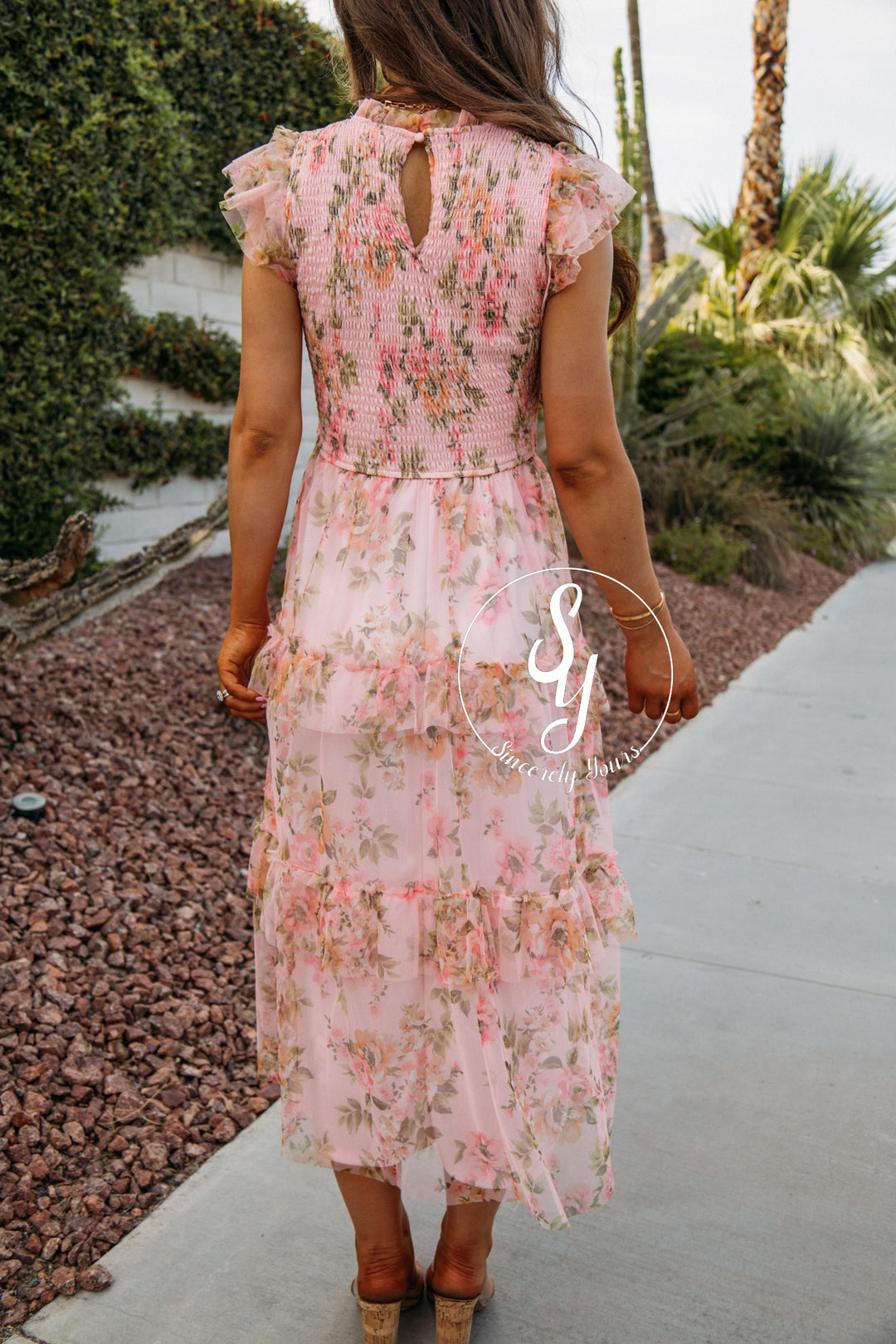 Smocked Favorite Dress - Pink Multi