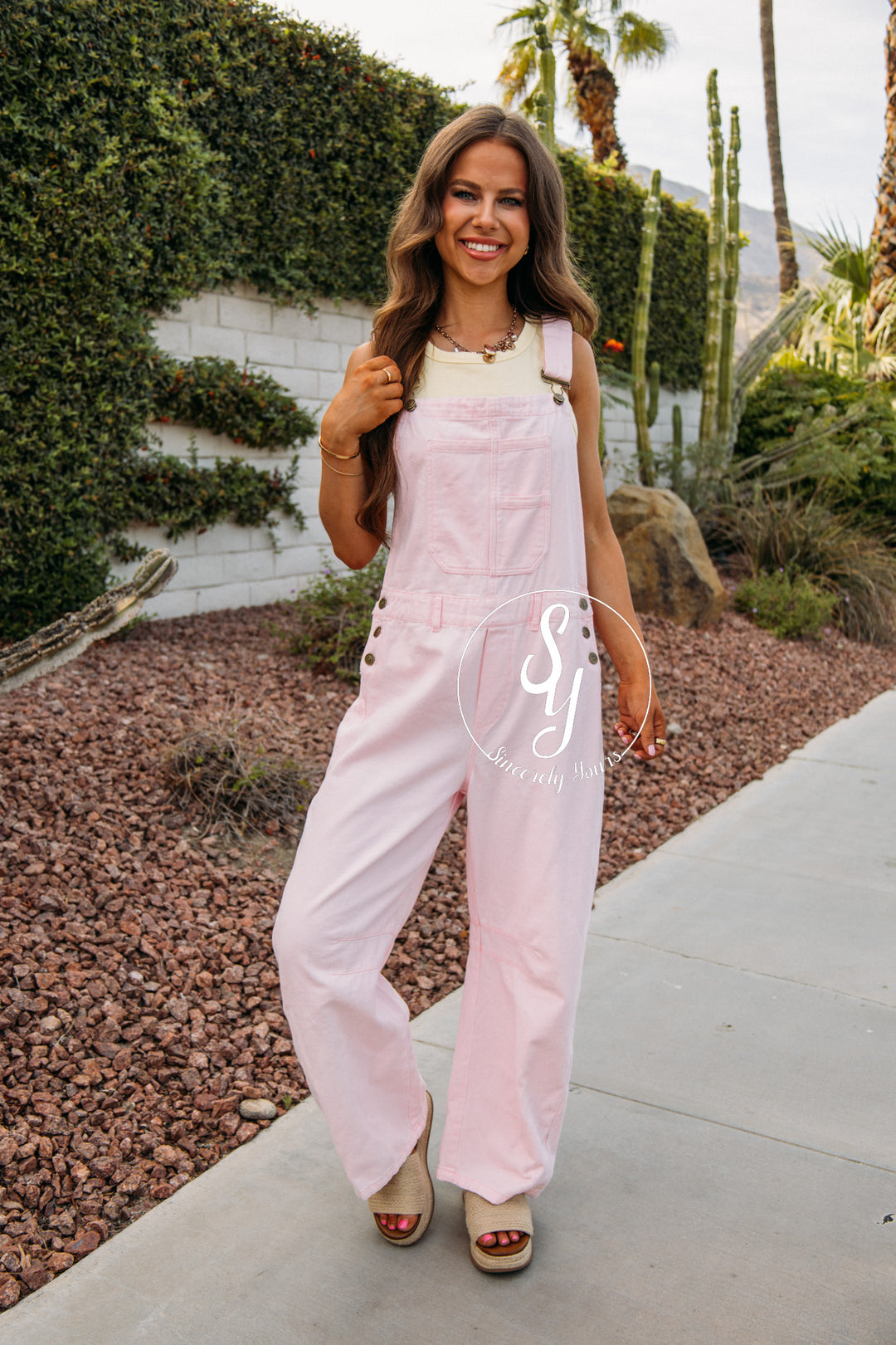 Paxon Overall - Lt. Pink