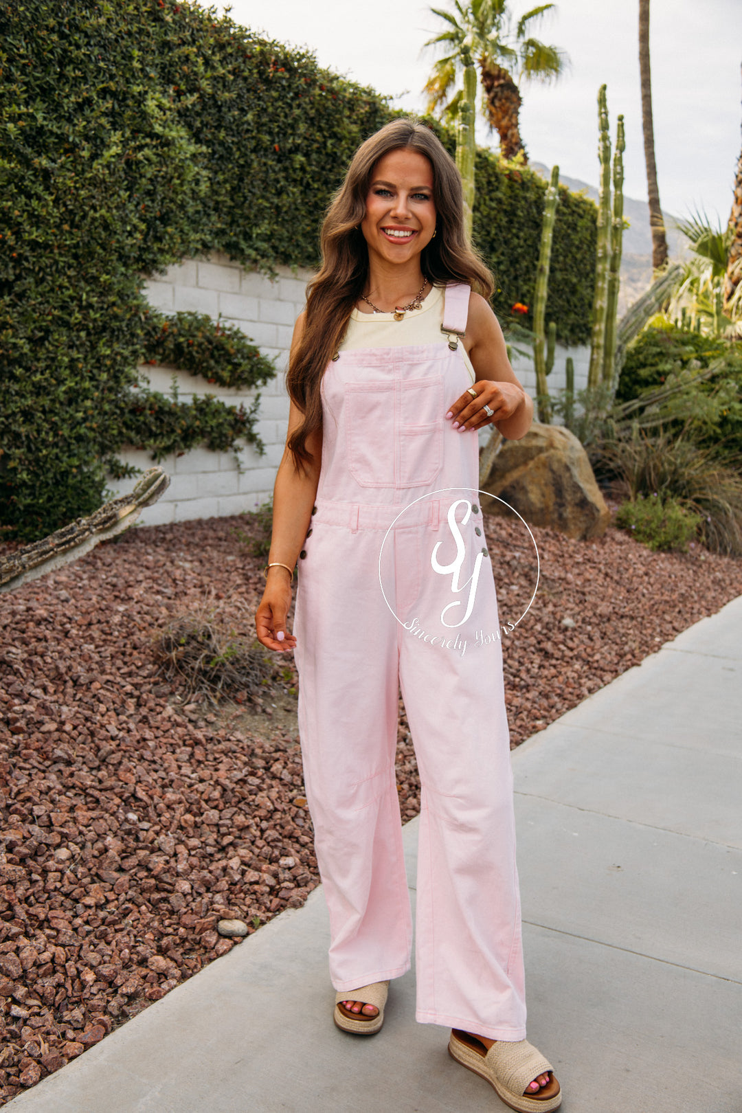 Paxon Overall - Lt. Pink