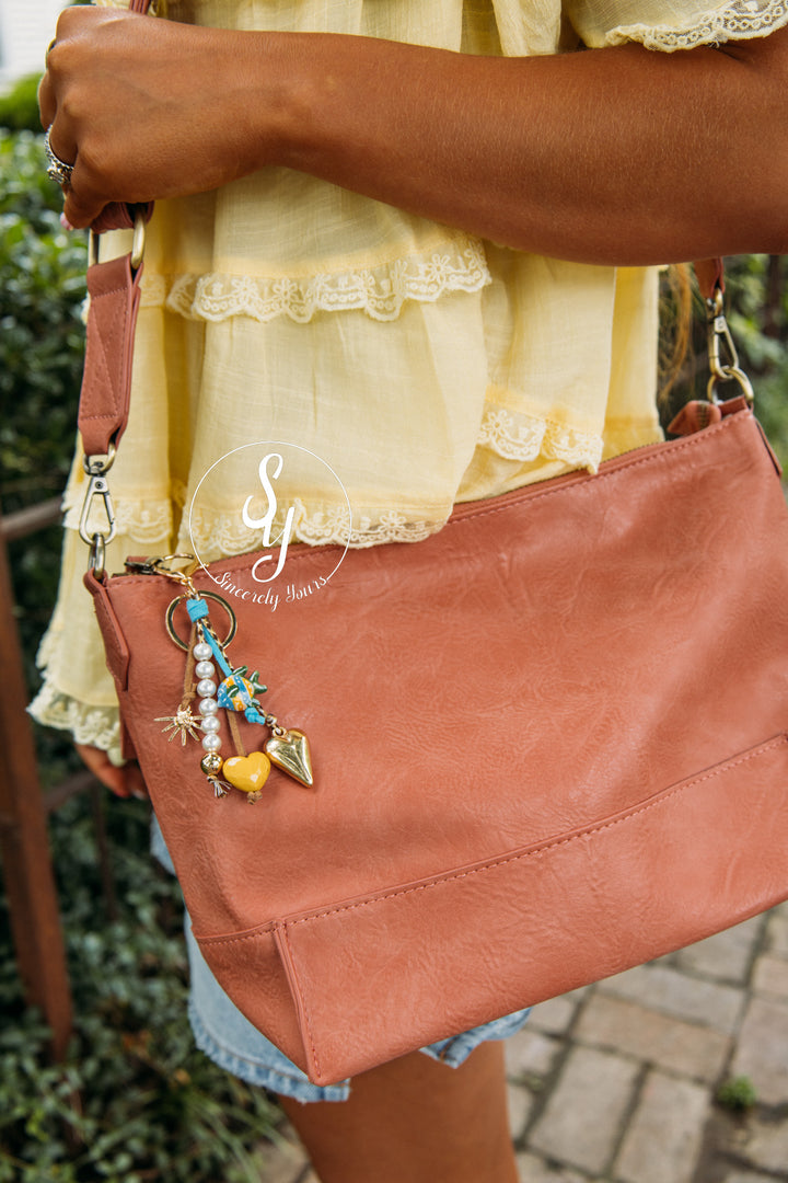 Heart For Fish Bag Charm