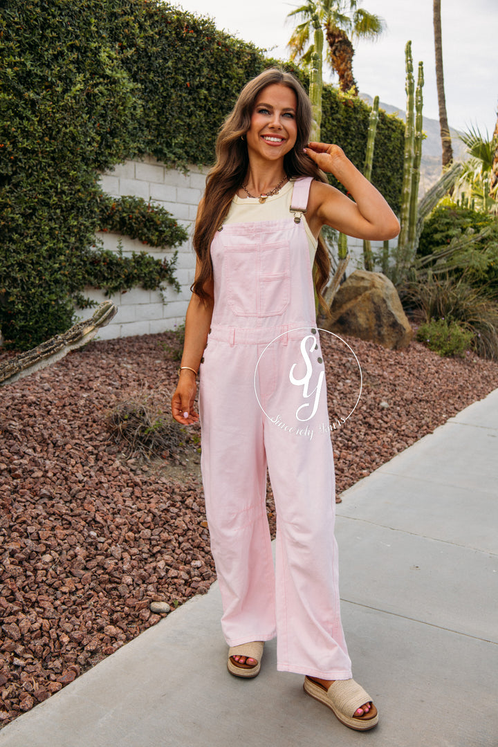 Paxon Overall - Lt. Pink