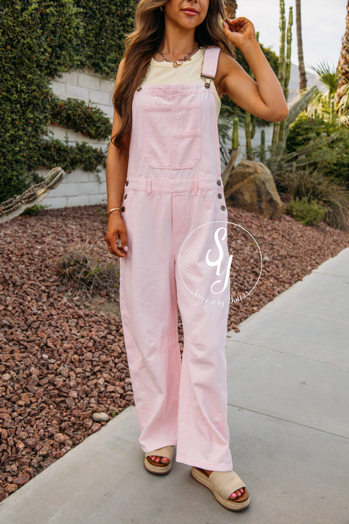 Paxon Overall - Lt. Pink