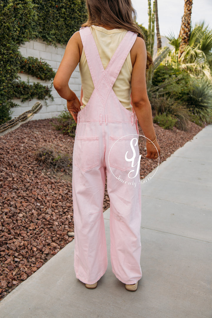 Paxon Overall - Lt. Pink