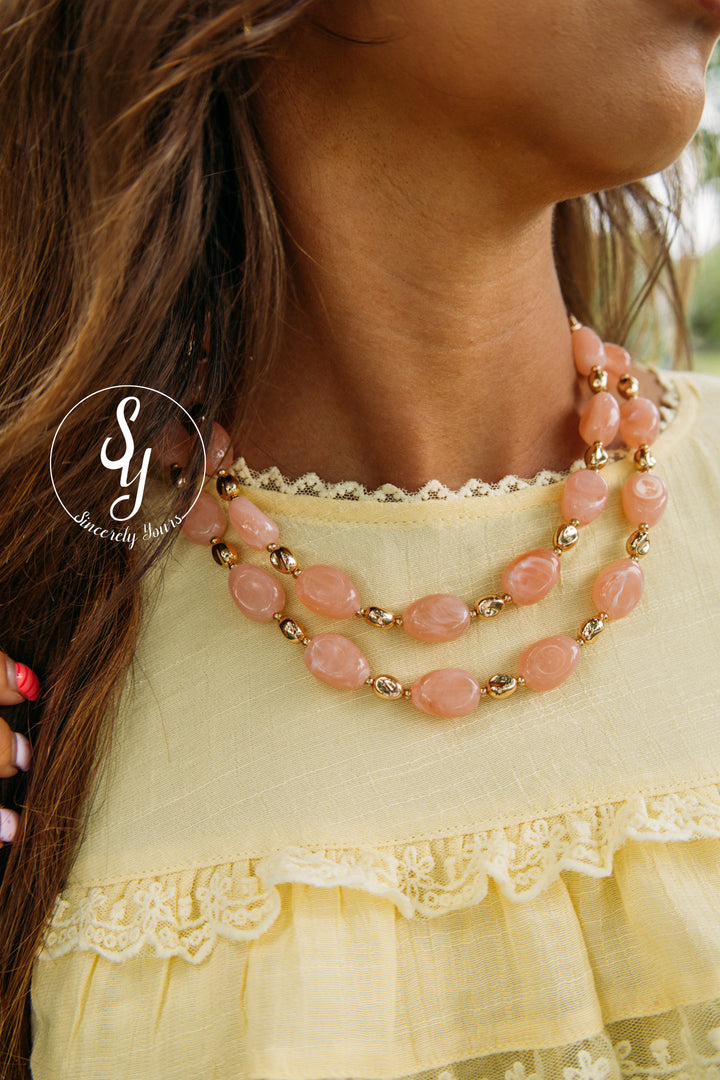 Pink Love Necklace