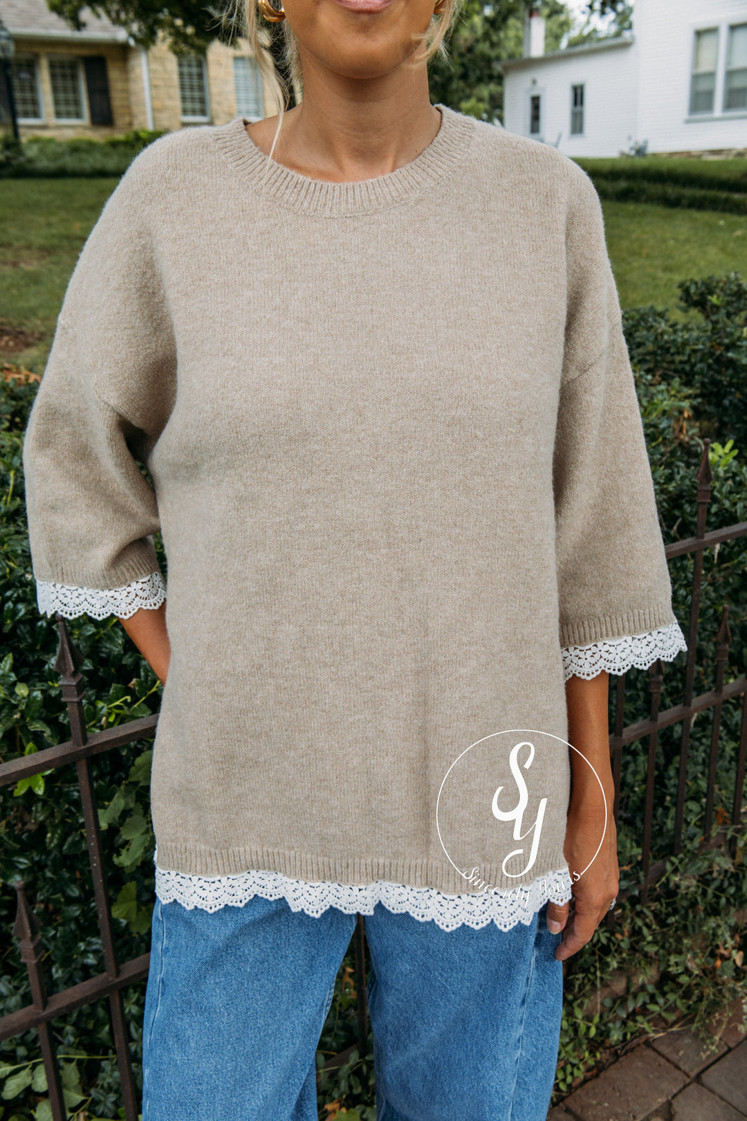 Fall State Of Mind Sweater - Khaki