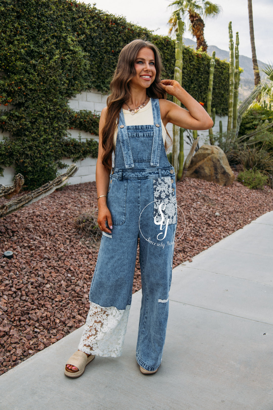 Fancy Seeing You Overall - Denim