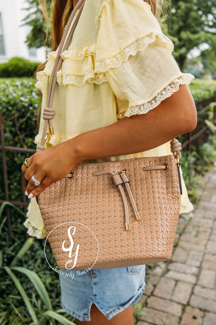 Join Together Bucket Bag - Khaki