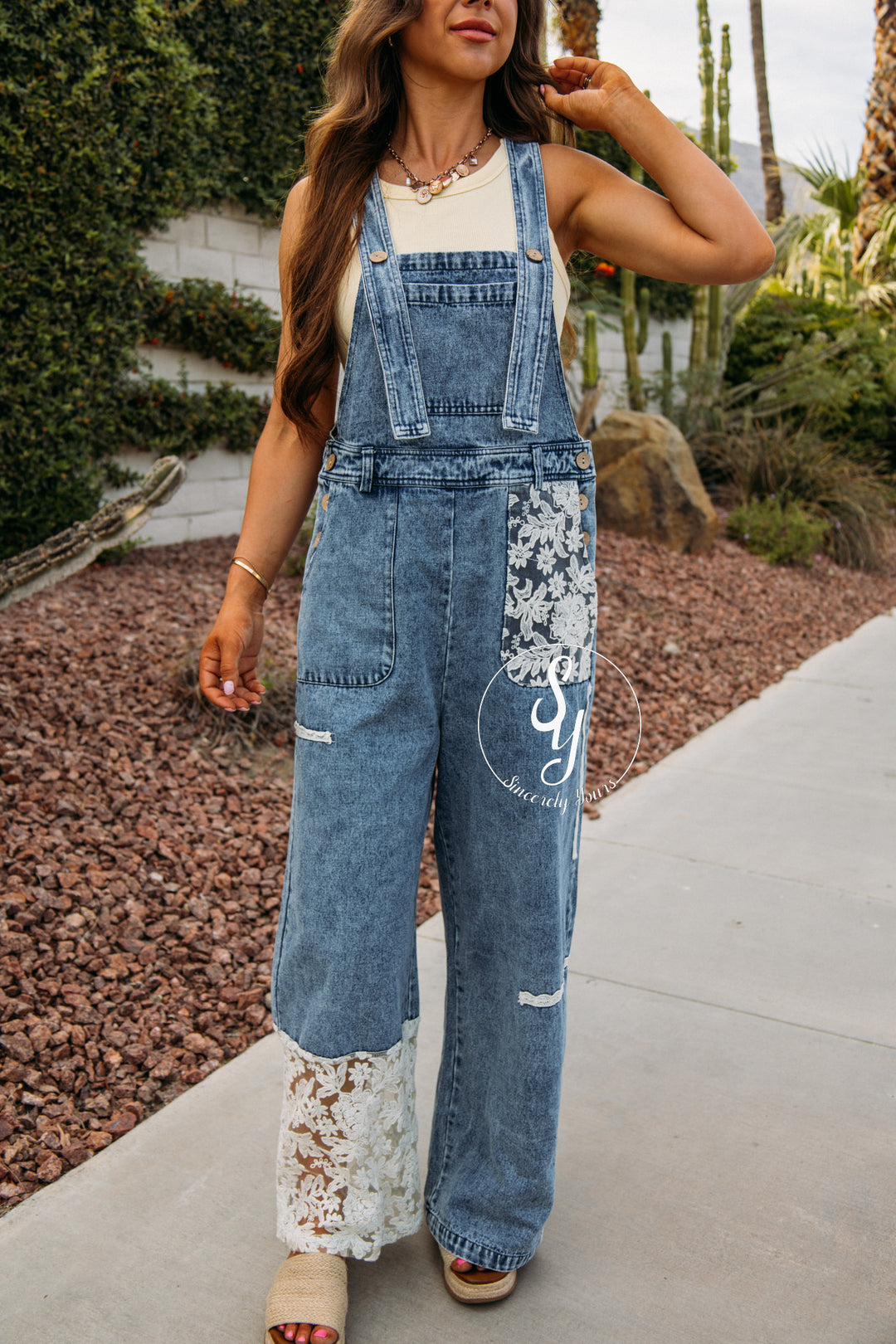 Fancy Seeing You Overall - Denim