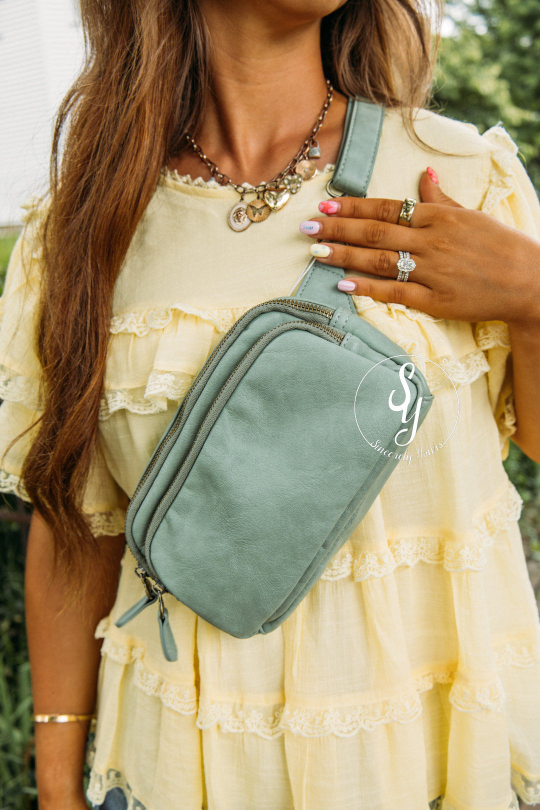 Langdon Purse - Sage
