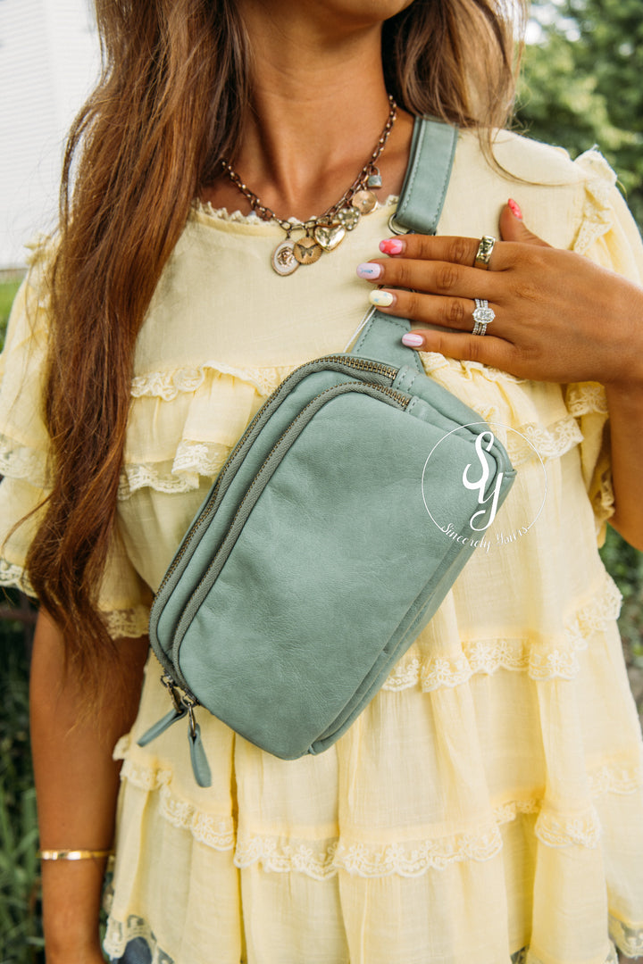 Langdon Purse - Sage