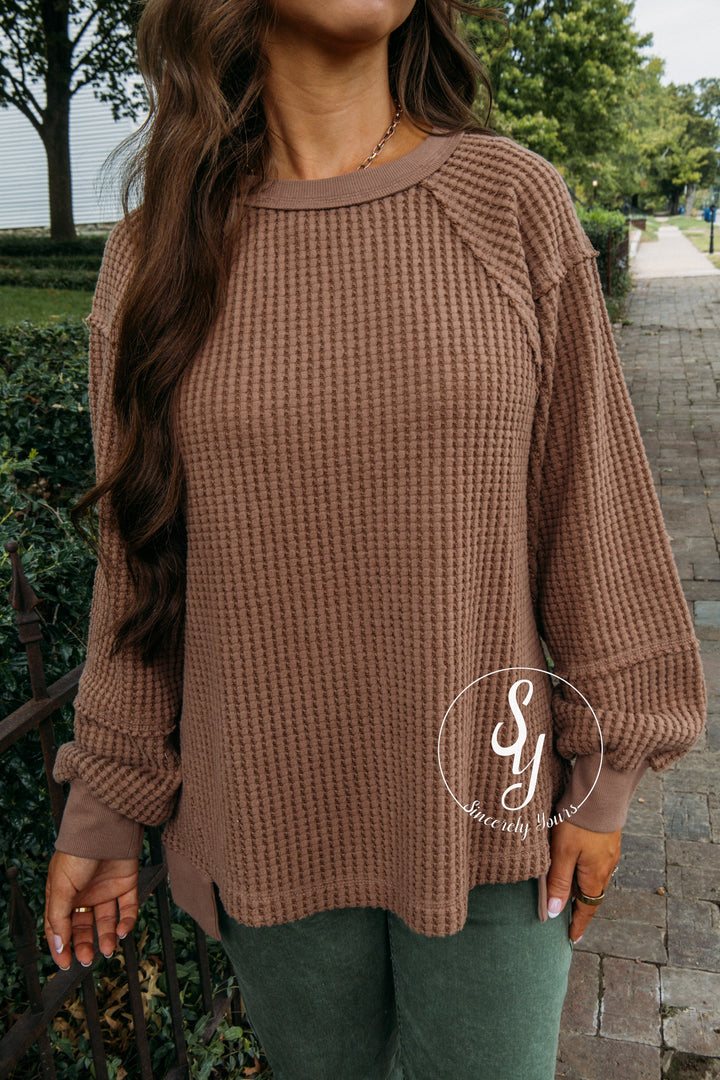 Everyday Love Top - Mocha