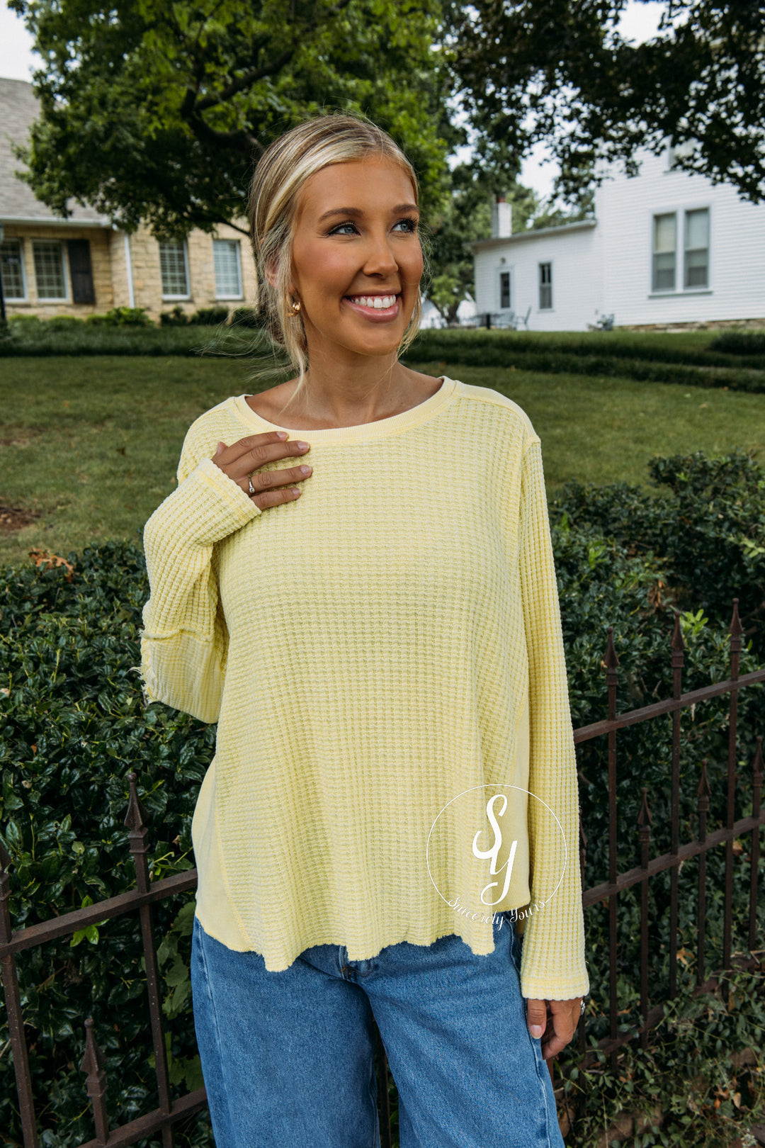 Golden Ray Top - Yellow
