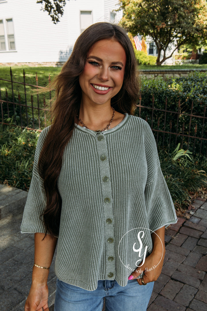 Remi Sweater - Light Olive