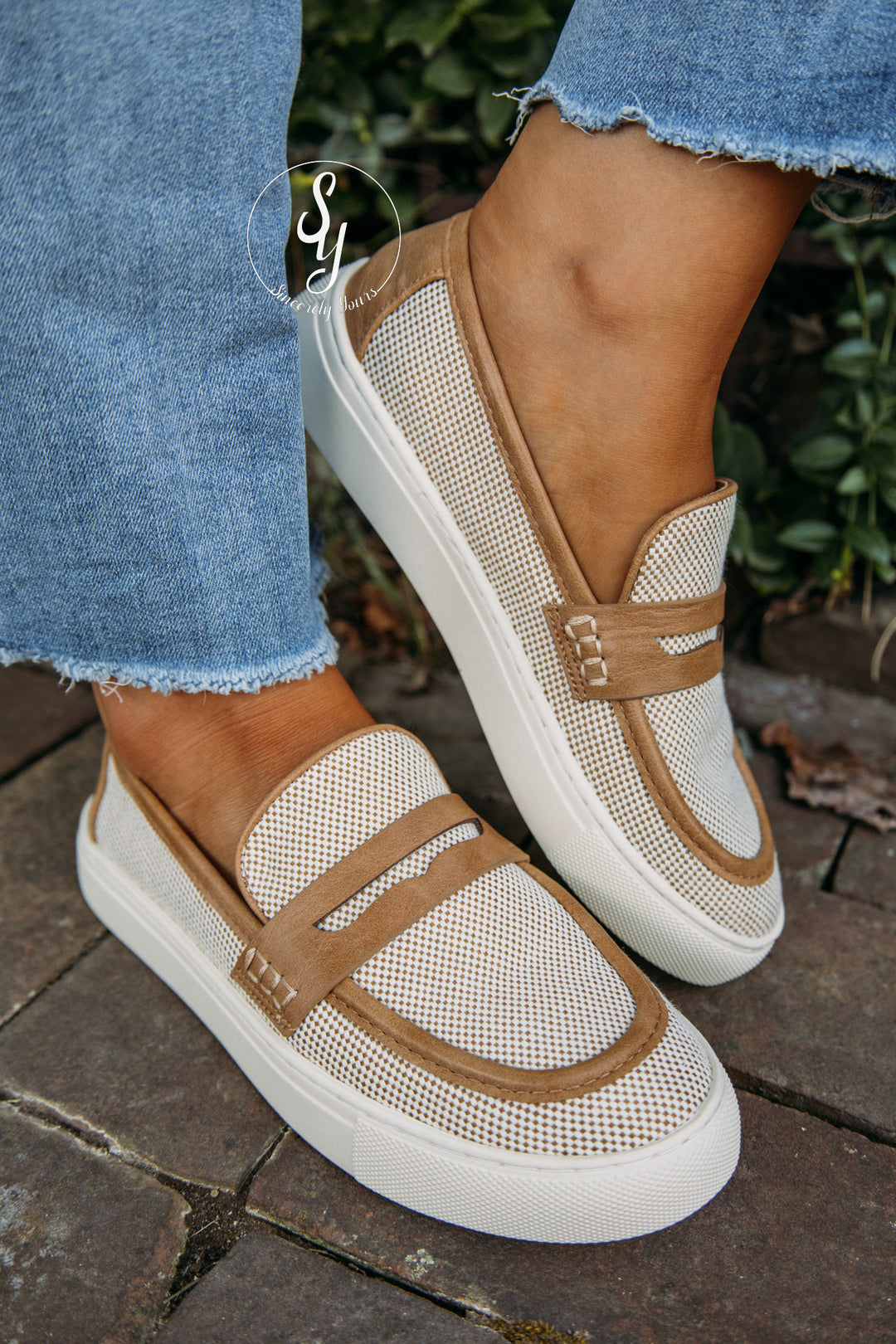Step In Time Loafer - Caramel Combo