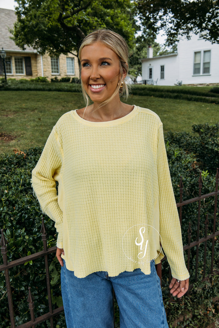 Golden Ray Top - Yellow