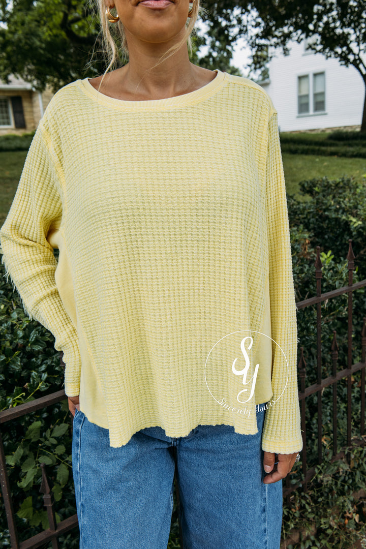 Golden Ray Top - Yellow