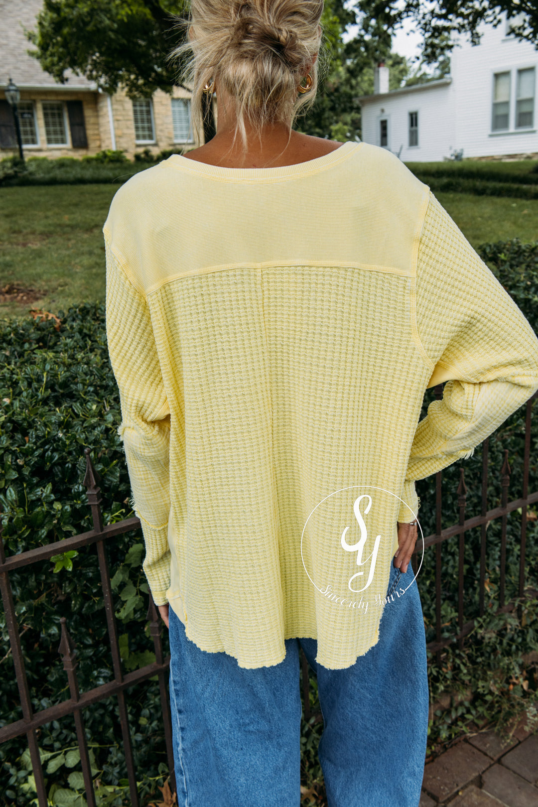 Golden Ray Top - Yellow