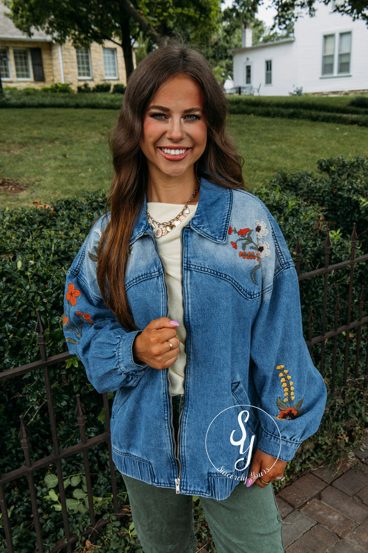 Rosie Love Jacket - Med Wash