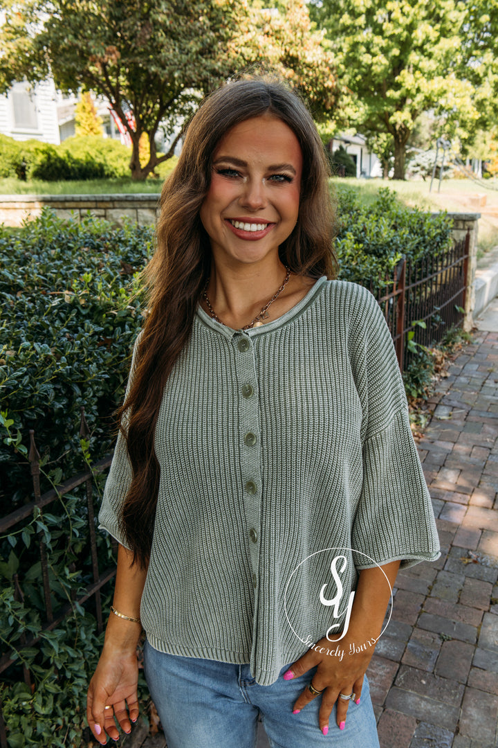 Remi Sweater - Light Olive