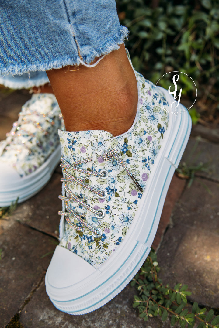 Ava Sneaker - Light Blue