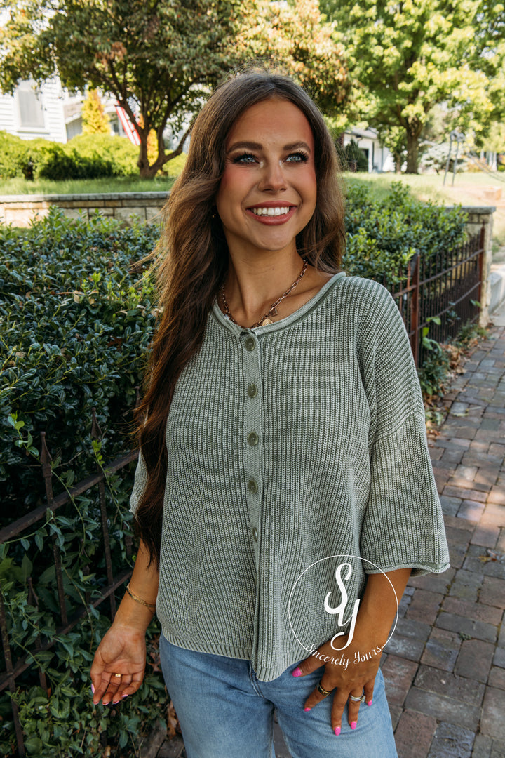 Remi Sweater - Light Olive
