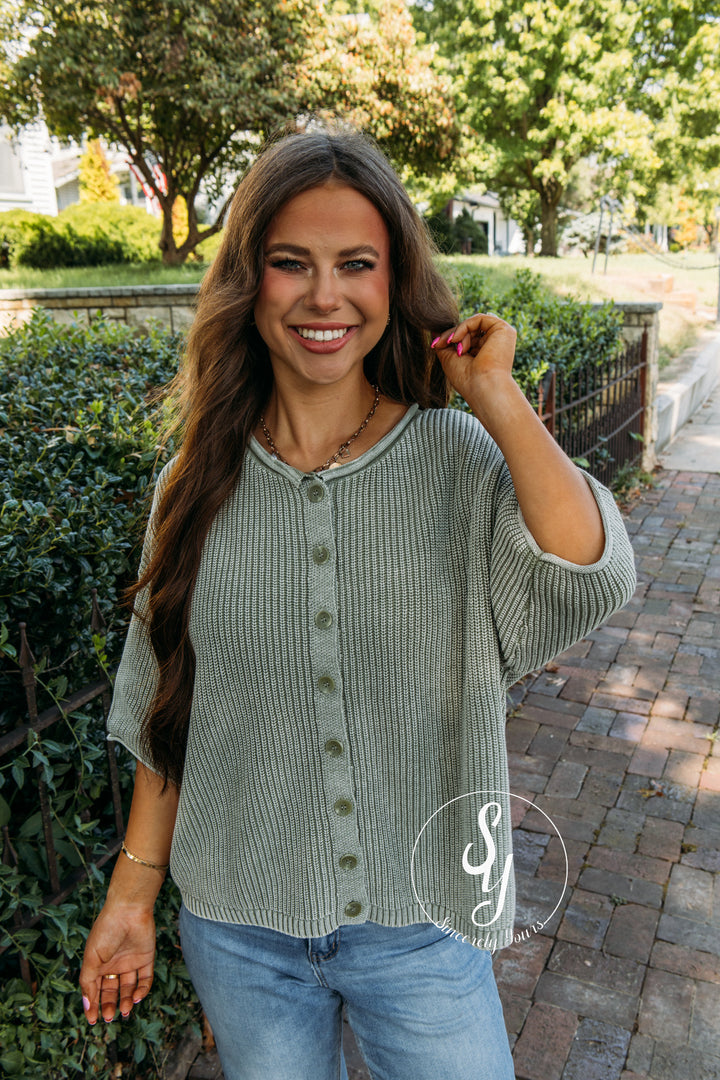 Remi Sweater - Light Olive